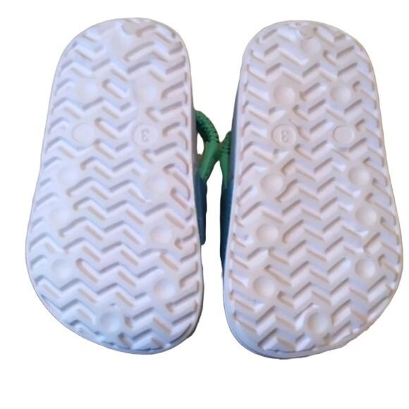Baby Shark Toddler Sandals Open Toe Slip-On Elastic Heel Strap Size 3 - Picture 9 of 10